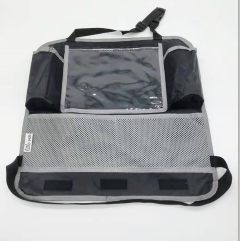 Clear PVC panel and mesh construction sample